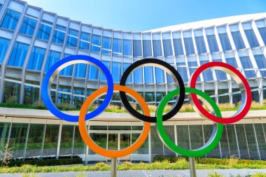 Lozan, İsviçre - 13 Temmuz 2019: Yeni Genel Merkez Stajyeri