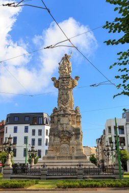 Antwerp, Belgium - July 2, 2019: Monument Schelde Vrij