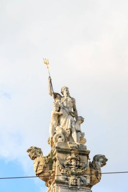 Antwerp, Belgium - July 2, 2019: Monument Schelde Vrij