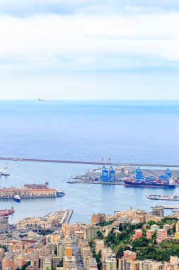 Ceneviz, İtalya - 11 Temmuz 2019: Havaalanına bir uçak indi