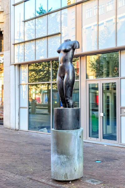 Paesi Bassi, L'Aia - 1 luglio 2019: Famous Modern Street Scul — Foto Stock