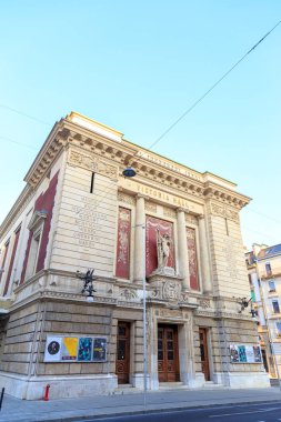 Cenevre, İsviçre - 13 Temmuz 2019: Victoria Salonu 