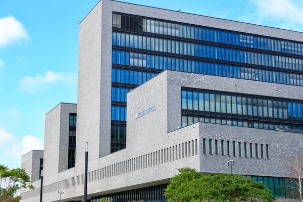 Niederlande, Den Haag - 1. Juli 2019: Europol-Gebäude in den Niederlanden — Stockfoto