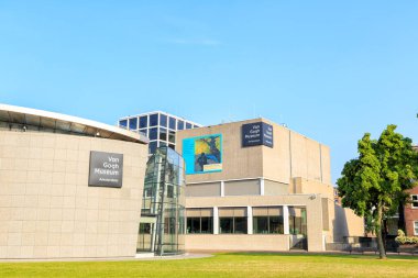 Amsterdam, Hollanda - 30 Haziran 2019: Van Gogh Müzesi Amsterdam