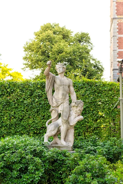 Amsterdam Netherlands June 2019 Antique Marble Statues Rijksmuseum Park Free — Φωτογραφία Αρχείου