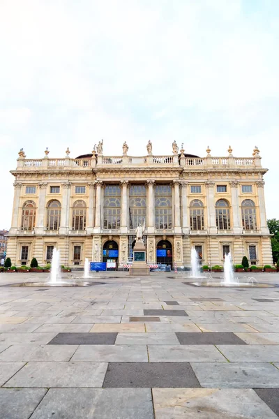 Torino Luglio 2019 Palazzo Madama Museo Quattro Piani Dove Sono — Foto Stock