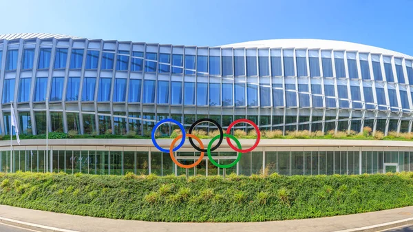 Лозанна Швейцария Июля 2019 Года Новый Штаб Международного Олимпийского Комитета — стоковое фото