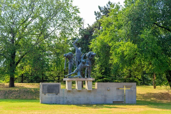 Verona Italy July 2019 Memorial Massacre Aqui Division Verona Remembers — 图库照片