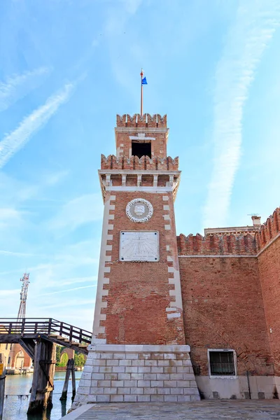 Venecia Italia Julio 2019 Arsenale Venice Arsenale Venezia Base Militar — Foto de Stock