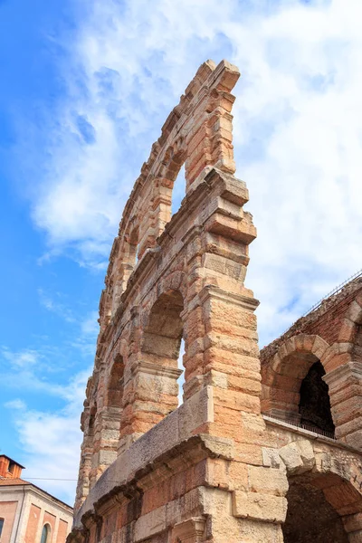 Verona Italië Arena Verona Goed Bewaard Gebleven Amfitheater Uit Romeinse — Stockfoto