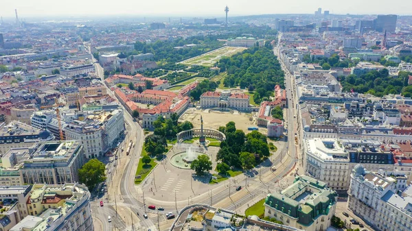 Viena Austria Monumento Los Soldados Soviéticos Gloria Eterna Los Heroes — Foto de Stock