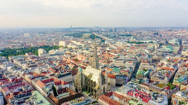 Bécs Ausztria Szent István Székesegyház Németország Stephansdom Katolikus Katedrális Ausztria — Stock Fotó