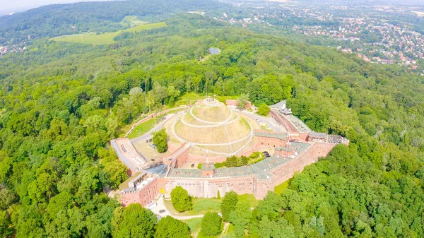 Krakow Polen Barrow Kosciuszko Krakow Historiskt Monument Bygget Högen Slutfördes — Stockfoto