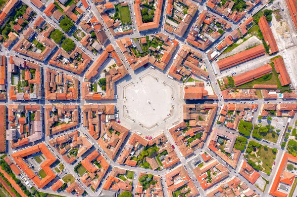 Palmanova Udine Italie Projet Fortification Exemplaire Son Époque Été Établi — Photo