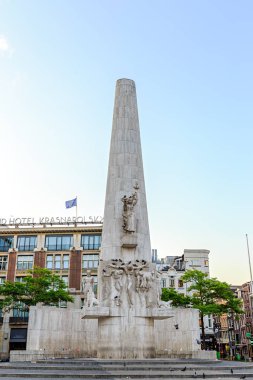 Amsterdam, Netherlands - June 30, 2019: National Monument