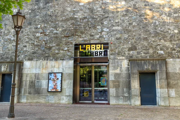Genève Suisse Juillet 2019 Abri Abri Espace Culturel Pour Les — Photo