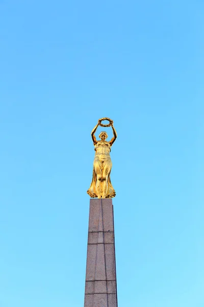 Luxembourg Ville Luxembourg Dame Monument Luxembourg Monument Souvenir Glle Fra — Photo