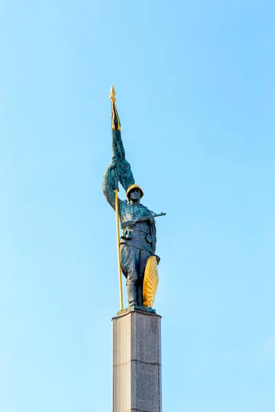 Viena Áustria Julho 2019 Monumento Aos Heróis Exército Vermelho Memorial — Fotografia de Stock