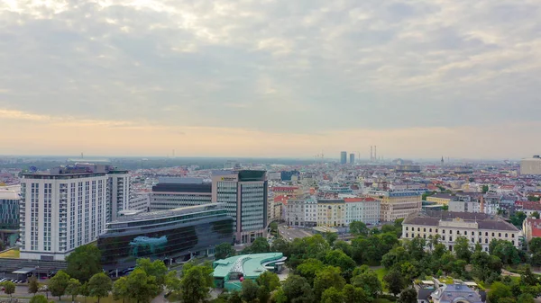 Вена Австрия Июля 2019 Полет Над Веной Городской Парк Вид — стоковое фото