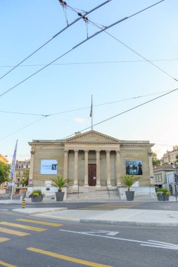 Geneva, Switzerland - July 13, 2019: Rath Museum