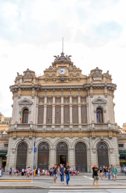 Genoa, Italy - July 11, 2019: Genoa Brignole Railway Station - Genoa's second largest station