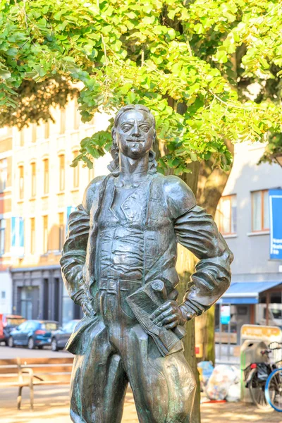 Antwerp Belgium July 2019 Peter Grote Monument Peter Great — 스톡 사진