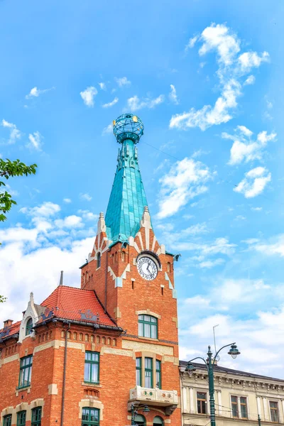 Krakow, Poland - July 21, 2019: Literary Publishing House (WL) i
