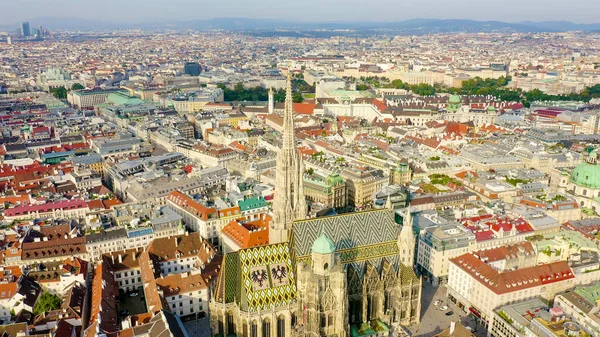 Wiedeń Austria Katedra Szczepana Niemcy Stephansdom Katedra Katolicka Narodowy Symbol — Zdjęcie stockowe