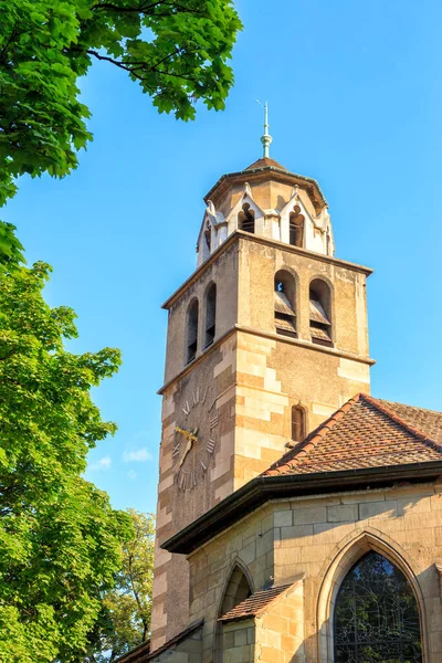 Genève Zwitserland Tempel Van Madeleine Protestantse Kerk — Stockfoto