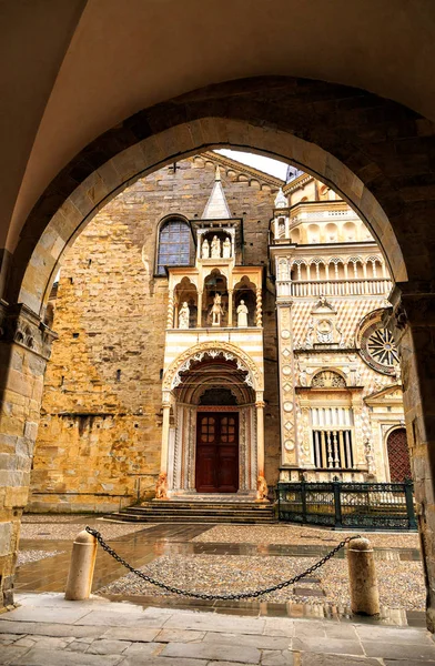 Bergamo Italien Kapelle Von Colleoni Bergamo Der Historische Teil Der — Stockfoto