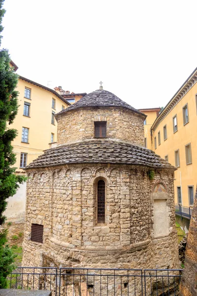 Bergamo Italy Tempietto Santa Croce Historical Part City Upper City — Stock Photo, Image