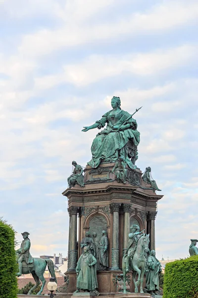 Viena Austria Monumento María Teresa Archiduque Austria Emperatriz Del Sacro — Foto de Stock
