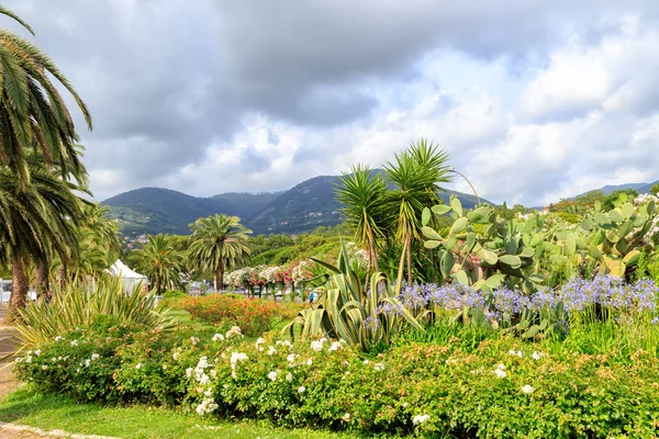 Spezia Italia Parque Taon Del Paseo Del Revel Banchina Thaon — Foto de Stock