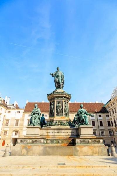 Wien Österrike Kejsare Francis Österrike Text Min Kärlek Till Mina — Stockfoto