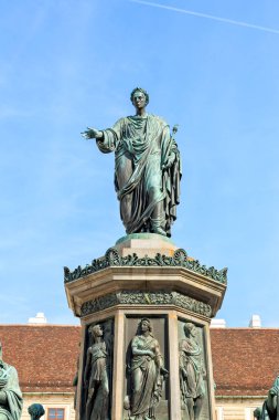 Viyana, Avusturya. Avusturya İmparatoru I. Francis. TEXT: Halkıma / soylu XIII 'e sevgilerimi iletin
