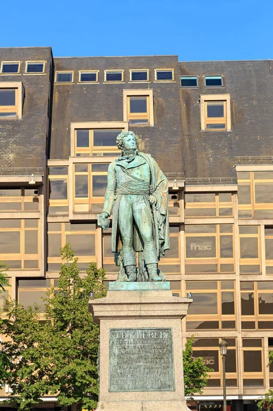 Strasbourg France Statue General Klber Klber Square — Stockfoto