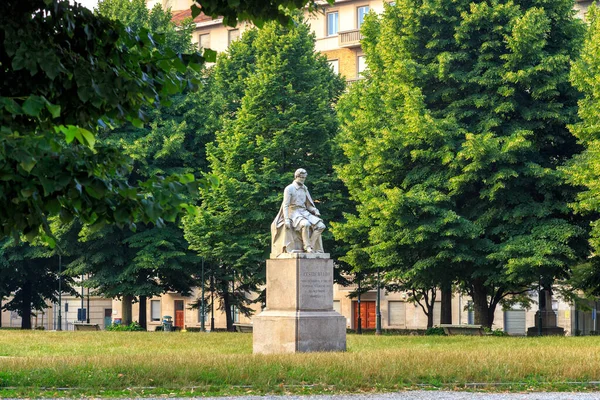Turin Italy Monument Cesare Balbo Monument Statesman Scientist Cesare Balbo — Stock Photo, Image