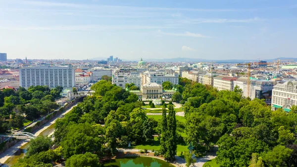 Viena Austria Parque Viena Edificio Kursalon Fue Construido 1865 1867 —  Fotos de Stock