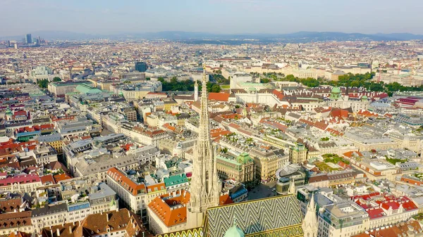 Bécs Ausztria Szent István Székesegyház Németország Stephansdom Katolikus Katedrális Ausztria — Stock Fotó