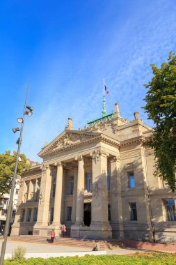 Strasbourg, Fransa - 5 Temmuz 2019: Yüksek Mahkeme - 