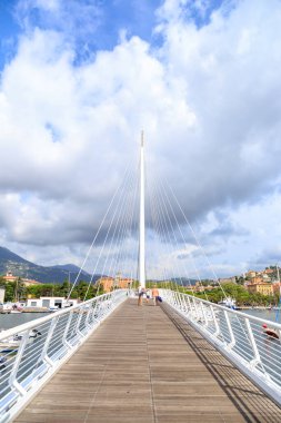 La Spezia, İtalya. Thaon di Revel Köprüsü