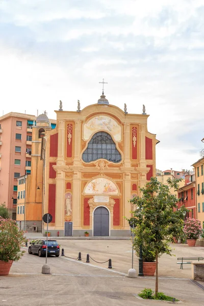 Genoa Italy July 2019 Genoa Italy Chiesa San Salvatore Catholic — Stock fotografie