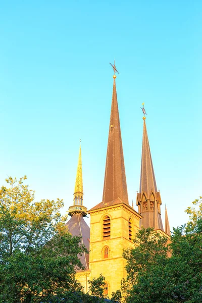 Люксембург Люксембург Notre Dame Cathedral — стокове фото