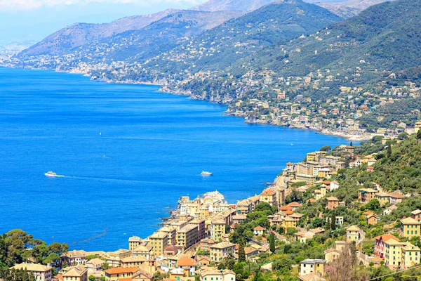 Camogli Italia Riviera Levante Belleza Costa Verano — Foto de Stock