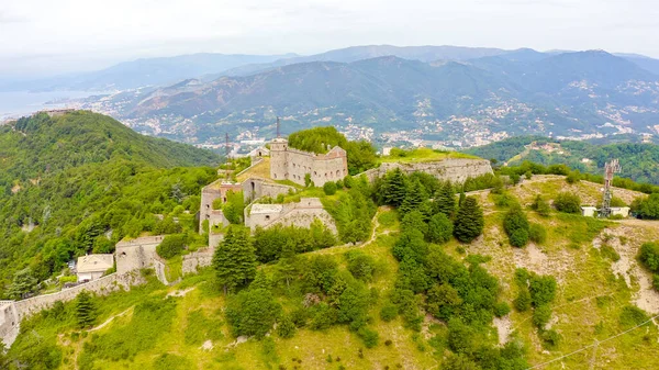 Génova Itália Forte Sperone Ponto Chave Das Fortificações Genovesas Século — Fotografia de Stock