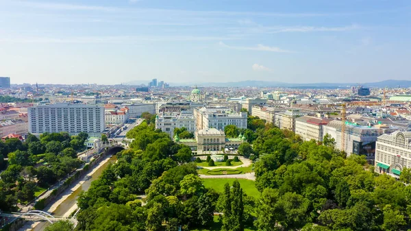 Vienna Austria Parco Cittadino Vienna Edificio Kursalon Costruito Nel 1865 — Foto Stock