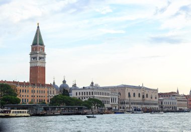 Venice, Italy - July 17, 2019: Riva degli Schiavoni - Promenade of San Marco