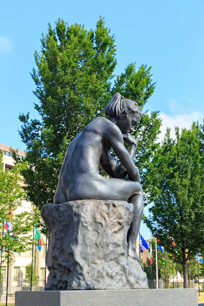 Niederlande Den Haag Juli 2019 Skulptur Des Spanischen Künstlers Fernando — Stockfoto