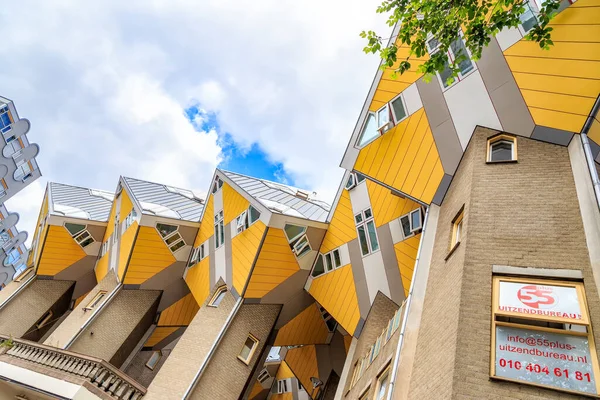 Rotterdam Netherlands July 2019 Cubic Houses Kijk Kubus — Stock Photo, Image