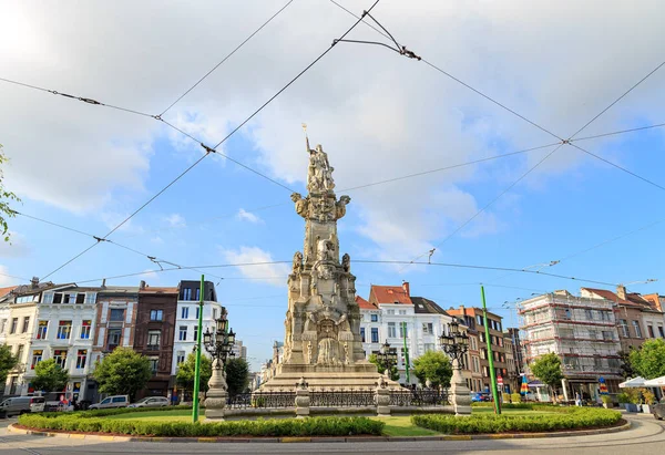 Antuérpia Bélgica Julho 2019 Monumento Schelde Vrij — Fotografia de Stock